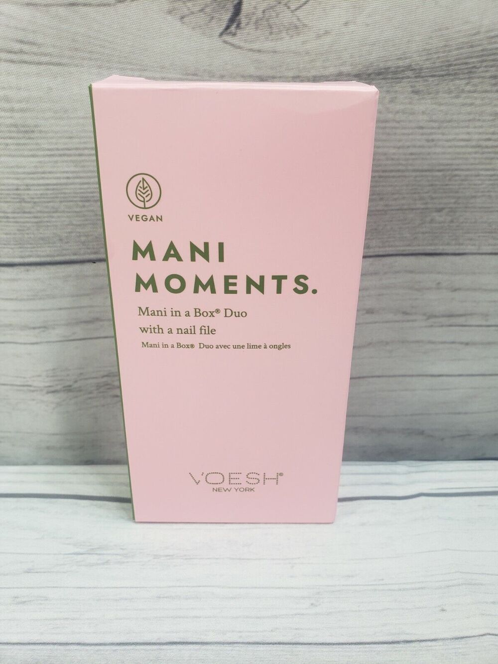 VOESH Mani Moments Mani in a Box Duo Green Tea Detox Vitamin Recharge Nail Care